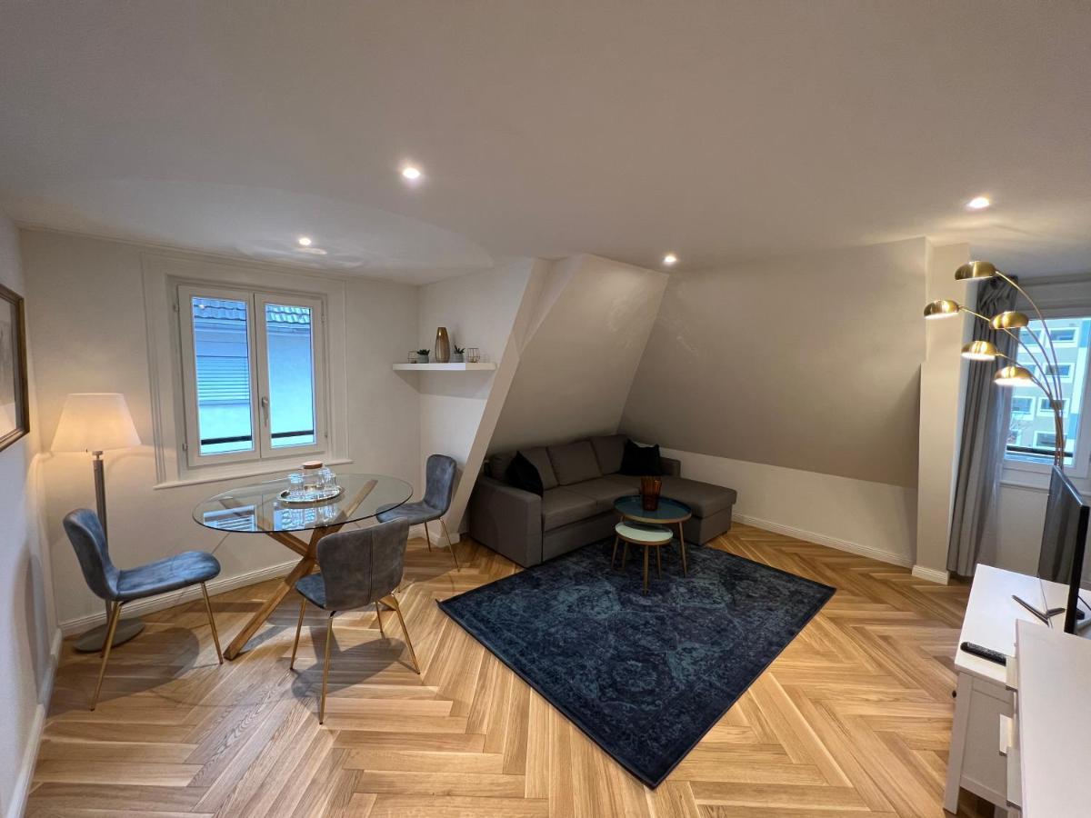 Moderne Wohnung Mit Pilatusblick 4 Pax Hergiswil Eksteriør billede