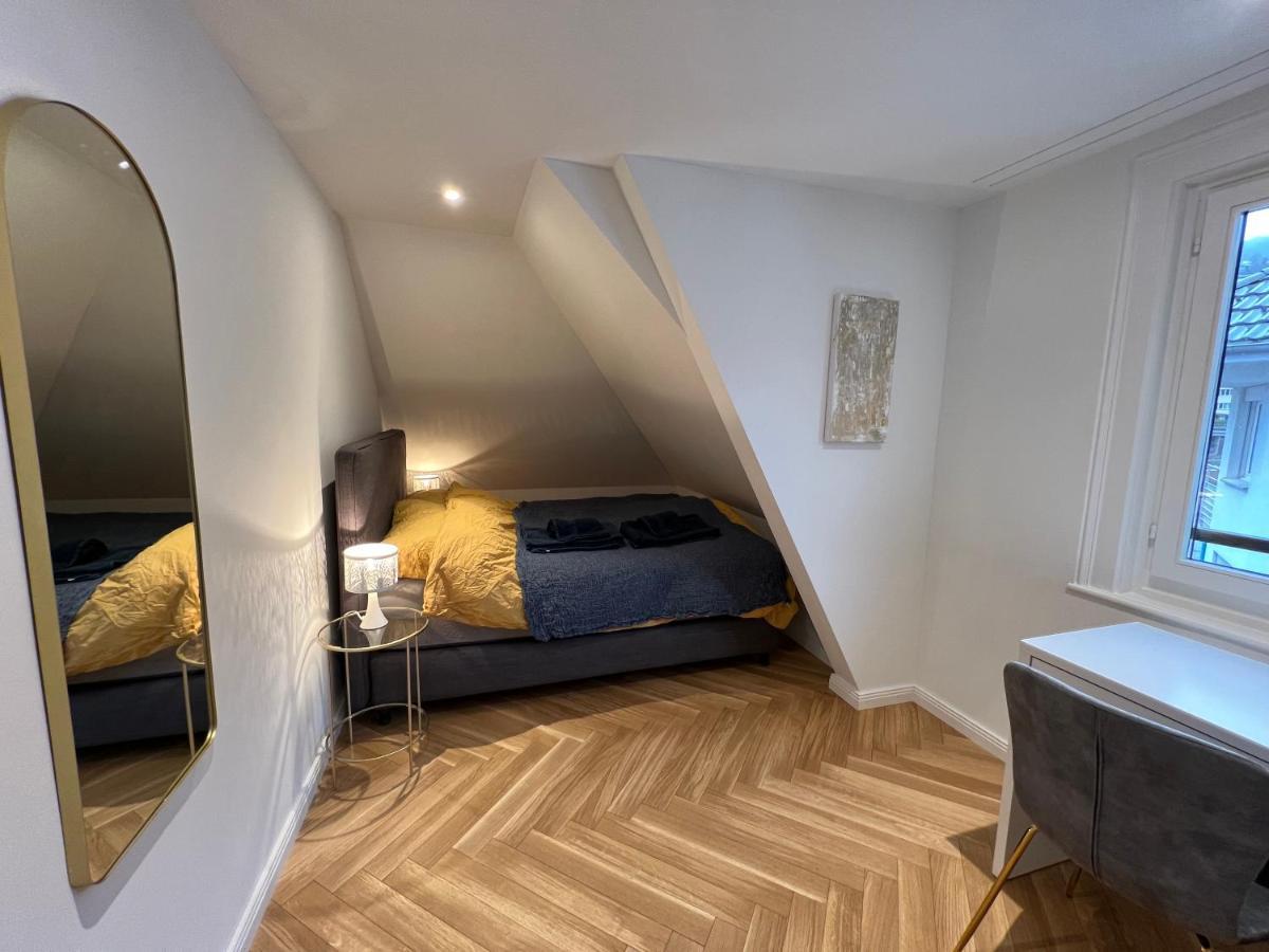 Moderne Wohnung Mit Pilatusblick 4 Pax Hergiswil Eksteriør billede