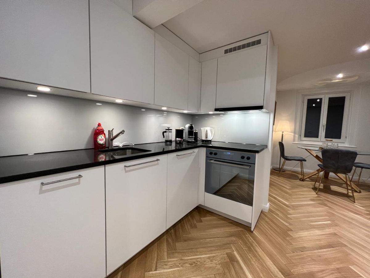 Moderne Wohnung Mit Pilatusblick 4 Pax Hergiswil Eksteriør billede