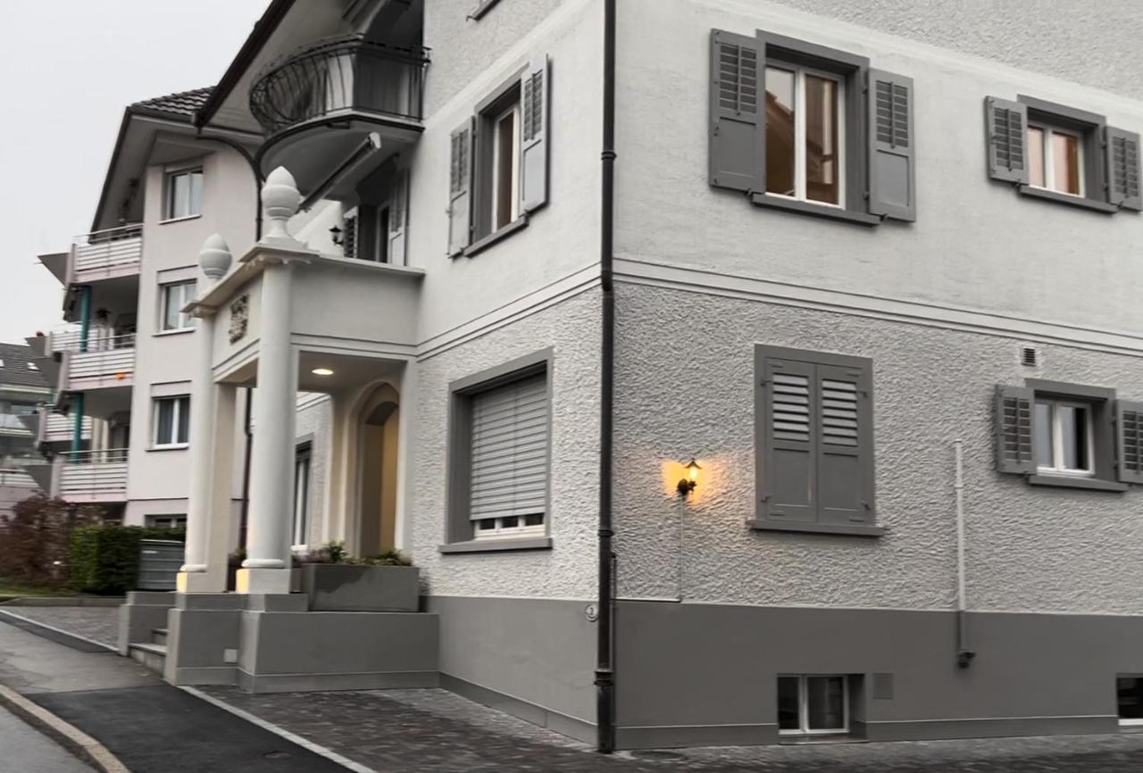 Moderne Wohnung Mit Pilatusblick 4 Pax Hergiswil Eksteriør billede